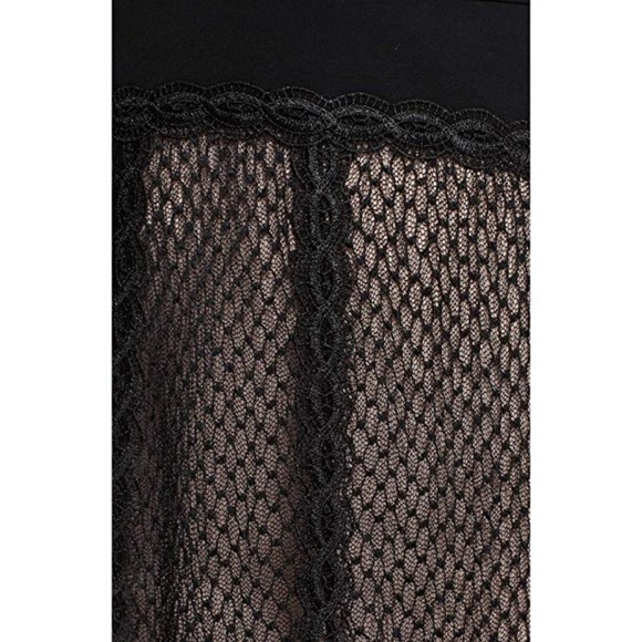 Free People Sheer Lace Illusion Long Sleeve Dress NWT - Picture 6 of 7